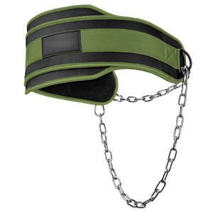 Fitness Weight Lifting Dip <b>Belt</b> with Heavy-Duty Chain for Gym & Strength Training by Misha Sports and Fitness - Product Image 4
