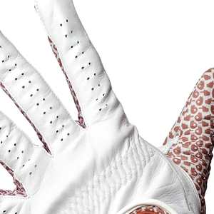 Golf <b>Glove</b> Reinforced Leather Palm Breathable Stretch Fabric Professional Golf outdoor Sports Activities anti-slip grip <b>moisture</b> - Product Image 5
