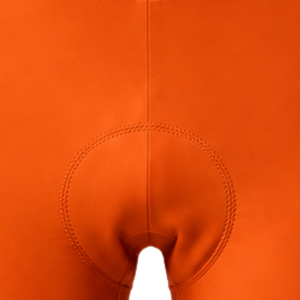 Orange White <b>Padded</b> <b>Cycling</b> <b>Shorts</b> Custom Breathable Quick Dry Stretch Bicycle Racing Road Bike Training Performance Sportswear - Product Image 6