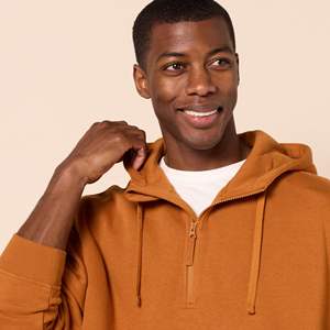 Sudadera con Capucha Extra Grande de Estilo Vintage para Hombre, Cuello Cortado, Desgastada, 100% Algodón, Estilo Urbano - Product Image 3