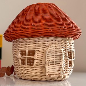 Jouets artisanaux pour bébés et tout-petits, maison de jeu en rotin durable, prix de gros, maisons de jeu pour enfants - Product Image 2