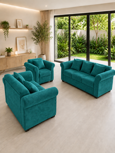 Emerald <b>Sofa</b> Contemporary 321 Seat Orchid Tosca <b>Sofa</b> Set Wood Frame High-Density <b>Foam</b> Living Room Hotel Apartment Villa Custom - Product Image 3