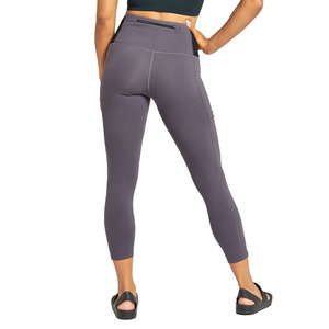 Leggings de yoga pour femmes, design personnalisé, spandex/polyester, extensibles dans quatre directions, antibactériens, avec cordon de serrage, pour l'entraînement - Product Image 1