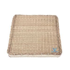 Top Rated Water Hyacinth <b>Pouf</b> Handmade Natural Ottoman Floor <b>Seating</b> Modern Home Decor Vietnam Factory - Product Image 4