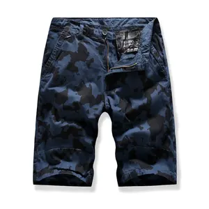 Summer Men's Clothing Men's Casual Shorts Knee Length Camouflage Juniors Bermuda Shorts BS-7521