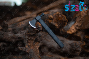 Custom Gift Forged Carbon Steel Viking Style <b>Bearded</b> Axe Rosewood Shaft Pipe Tomahawk LARP Axe, Best Gift Premium Leather Sheath - Product Image 3