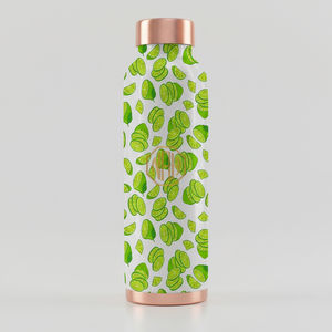 Bouteille d'eau portable en cuivre pur de 950 ml, légère, étanche, en métal, durable, personnalisable, vente en gros d'usine, exportateur - Product Image 3