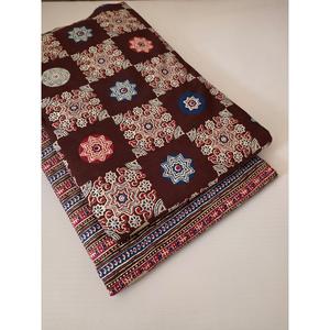 Premium 100% Cotton Jaipuri Printed Fabric 44 Inch Width Min Order 10 Meters-[<b>5</b> METER TOP+<b>5</b> METER BOTTOM] - Product Image 1