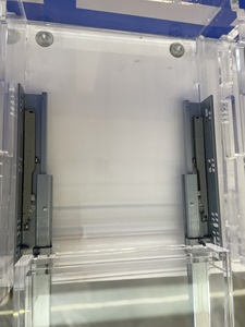 Glissières télescopiques modernes à fermeture amortie de type coulissement complet pour tiroirs de meubles de cuisine, de salle à manger et de chambre - Product Image 2