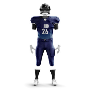 Uniforme de Fútbol Americano Personalizado, Ropa Deportiva Transpirable para Equipos, Ropa de Entrenamiento, Fabricante y Proveedor OEM ODM - Product Image 4
