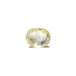 Loose Yellow Sapphire Gemstone 5.55 Carat for Fine Jewelry - Product Image 1