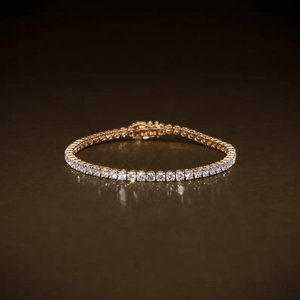 Pulsera de Diamantes Cultivados en Laboratorio de Lujo Premium con Moissanita, Elegante Joyería Fina, Regalo para Bodas y Fiestas - Product Image 3
