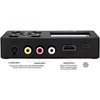 Tarjeta de Captura de Video con Entrada AV RCA y Salida USB para Cintas VHS, Videocasetes y Juegos