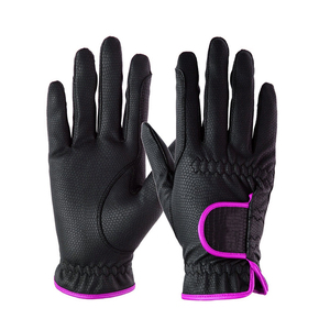 Gants d'équitation au design moderne, durables, pour hommes et femmes, fabrication OEM, prix abordables. - Product Image 1