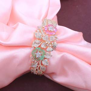 Jennie Fusion Designer Gold Plated Zircon Tennis Bracelet - Product Image 5
