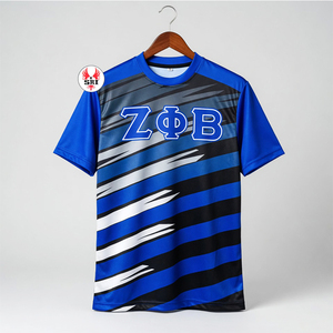 High Quality Zeta Phi Beta Sorority Custom Sublimated Women's <b>Baseball</b> Jersey Greek Uniforms Twill Embroidery Team Name Number - Product Image 3