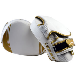 Custom Leather Boxing Punching Mitts & <b>Focus</b> <b>Pads</b>-Eco-Friendly Comfortable Breathable Training Kickboxing Gear Custom Packaging - Product Image 6