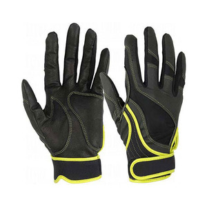 Wholesale Professional Unisex Sheepskin Leather Baseball Batting Gloves Customized Design High Quality Padded Lightweight - Product Image 4