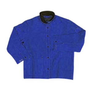 Vêtements de sécurité élégants de haute qualité, vente chaude, veste de soudeur en coton, cuir de vachette pleine fleur, prix économique - Product Image 2