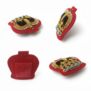 Fabricant OEM ODM de premier plan : Badges brodés pour blazers, écussons de poche et insignes brodés en fil métallique - Product Image 4