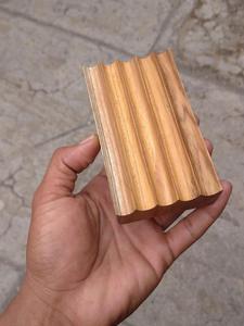 Jabonera Rectangular de Madera Ecológica, Estilo Moderno, Antideslizante, con Drenaje, para Baño y Cocina - Product Image 3