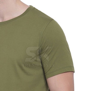 Camiseta de algodón 100% para hombre, informal, de verano, con estampado personalizado, ligera, de material duradero, de corte holgado. - Product Image 5
