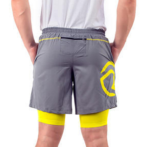 Échantillon Gratuit - Short Homme Respirant 100% Coton Denim Taille Haute Décontracté avec Fermeture Éclair et Broderie Cristal - Product Image 5