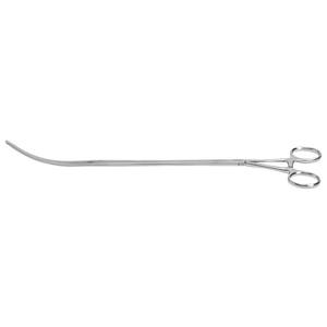 Pinces thoracoscopiques DeBakey courbées de qualité supérieure, tige de 10 mm, mâchoires 1x2, courbure de 65 mm, longueur de travail de 23 cm, longueur totale de 31 cm, à cliquet – ZETOMEDPRO - Product Image 5