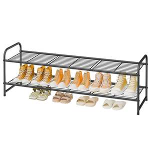 Zapatero metálico de 4 niveles para organizar el calzado familiar con revestimiento antirust y estructura de soporte estable - Product Image 3