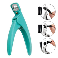 Coupe-ongles professionnel en forme de U pour faux ongles, outil de manucure en acier inoxydable, coupe-ongles acryliques larges pour doigts