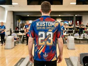 Custom Sublimated Half Sleeve <b>Bowling</b> Jerseys Personalized Team Shirts Breathable Durable Quick-Dry Polyester Full Dye-Sub - Product Image 3