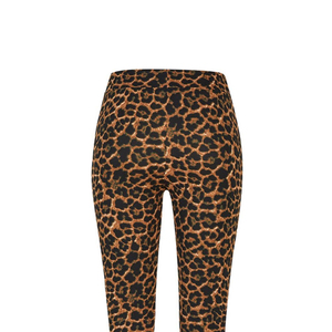 Leggings respirants et antibactériens à motif ethnique, taille haute pour femme, en soie de lait double brossée 230 g/m², respirants et anti-… - Product Image 4