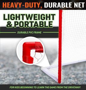 Waising Sports Buena calidad Street Hockey Goal 46X40X22 pulgadas Equipo de entrenamiento para la práctica - Product Image 3