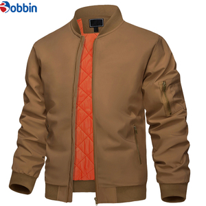 Chaqueta de Invierno para Hombre de Alta Calidad con Excelente Sellado, Cortavientos, con Bolsillos con Cremallera, Ropa de Trabajo, Ropa Exterior Informal para Otoño - Product Image 2