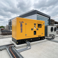 Generatori Diesel Silenziosi con Avviamento Elettrico da 15/20/25/30/40/50KVA con ATS OEM ODM, Gruppi Elettrogeni Diesel da 60/80/100/125/150kva per Alimentazione di Emergenza
