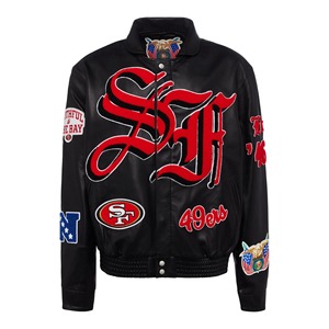 Chaqueta de Cuero de los San Francisco 49ers-AR - Product Image 1