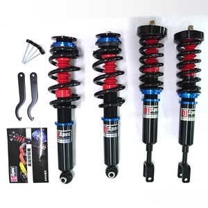 โช้คอัพปรับระดับได้แบบโมโนทิวป์ D1Spec รุ่น SR-002 สำหรับ Audi A4 B7 Quattro 4WD 2.0T 3.2 ปี 2005-2008 - Product Image 1