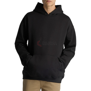 เสื้อฮู้ดดี้ผู้ชายคุณภาพสูง ผ้าฝ้าย 100% GSM หนา ทรงหลวม ไหล่ตก ผ้าเฟรนช์เทอร์รี่ เป็นมิตรกับสิ่งแวดล้อม รับสกรีนโลโก้ น้ำหนักมาก - Product Image 1