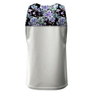 เสื้อกล้ามระบายอากาศได้ดีแขนกุดผ้าสแปนเด็กซ์โพลีเอสเตอร์ลำลองไซส์ใหญ่สำหรับออกกำลังกายในยิมวิ่ง - Product Image 2