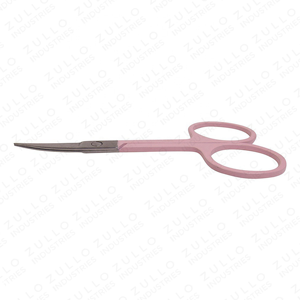 Pink Eyebrow Tweezers Scissor Set with Pouch 3PCS Slanted and <b>Pointed</b> Tip Stainless Steel Beauty <b>Tools</b> OEM - Product Image 2