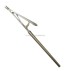 Porte-aiguilles micro-chirurgicaux Stevens 13/15 cm en acier inoxydable A-1 VERITAS - Réutilisables, certifiés CE, instruments chirurgicaux hospitaliers - Product Image 2