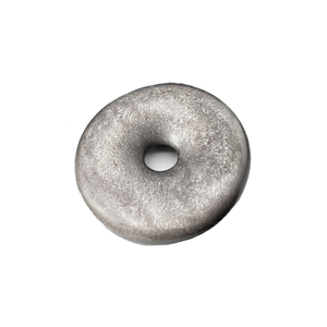 Donuts en cristal naturel, obsidienne argentée, pierre précieuse, pierre de guérison Reiki, agate - Product Image 3