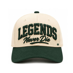 Casquette à imprimé en relief la plus vendue, design simple avec lettrage surélevé personnalisé, casquette décontractée, élégante, confortable, pour le sport - Product Image 1
