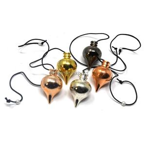 Divination Artisanat Orisis Métal Pendules En Gros Laiton Métal Pendule Radiesthésie reiki Divination Métaphysique Guérison À Vendre - Product Image 6