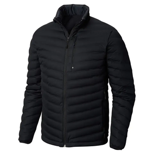 Chaqueta Acolchada de Plumón Brillante para Hombre con Capucha, Larga, Ligera, Gruesa, Cálida e Impermeable para Invierno - Product Image 3