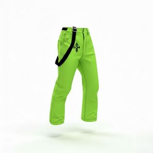 Pantalones de Esquí para Hombre Personalizados con Cierre de Gancho y Bucle, Aislamiento de Forro Polar Impermeable de 10.000 mm y 240 g, Material 100% Poliéster, OEM/ODM - Product Image 4