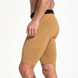 Vêtements de sport pour hommes, shorts de fitness avec compression, sur mesure, matière à séchage rapide, shorts de compression respirants pour hommes - Product Image 3