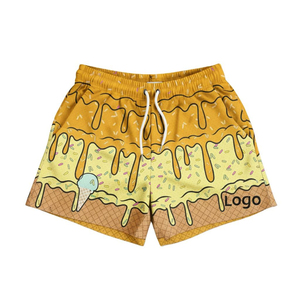 Pantalones Cortos Deportivos Transpirables de Doble Capa para Hombre, Sublimados, 100% Poliéster, para Gimnasio, Baloncesto, Personalizados - Product Image 6