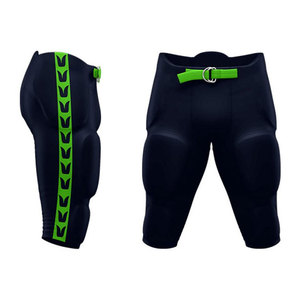 Ensemble de pantalons de football américain confortables à manches courtes, respirant, séchage rapide, vêtements de sport, grande taille, impression personnalisée, techniques de pointe - Product Image 3