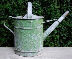 Arrosoir industriel en métal pour jardinage extérieur, bec long, poignée robuste, antirouille, équipement d'arrosage robuste - Product Image 4